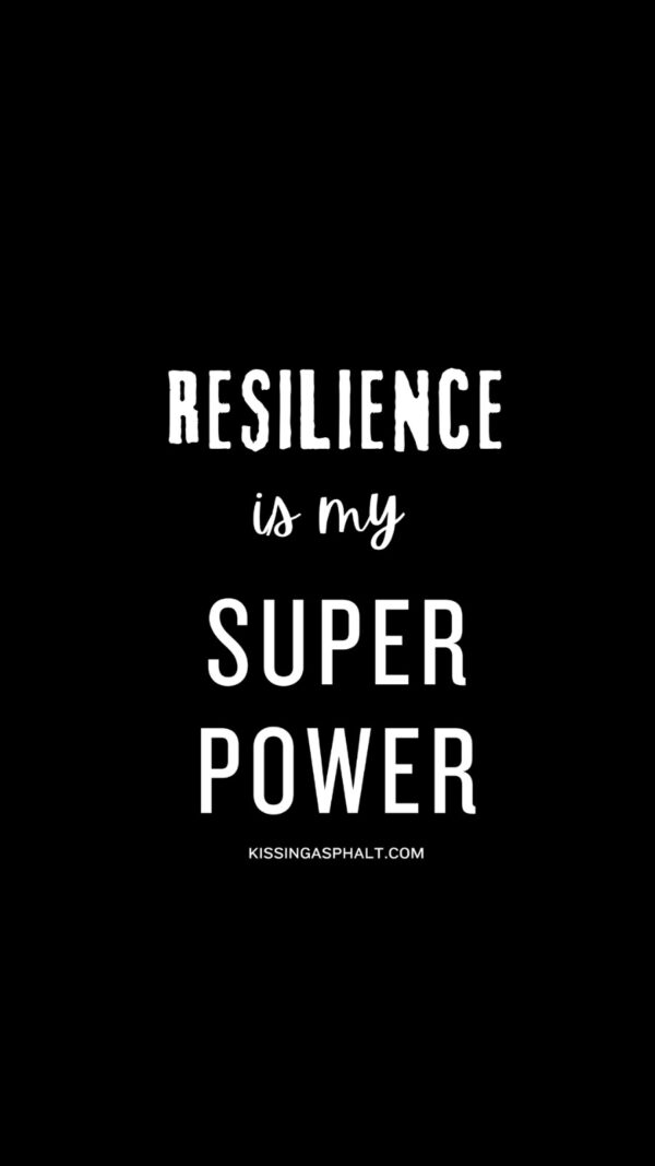 Rectangle Resilience is my SUPER POWER Magnet 12*18 High gloss poster